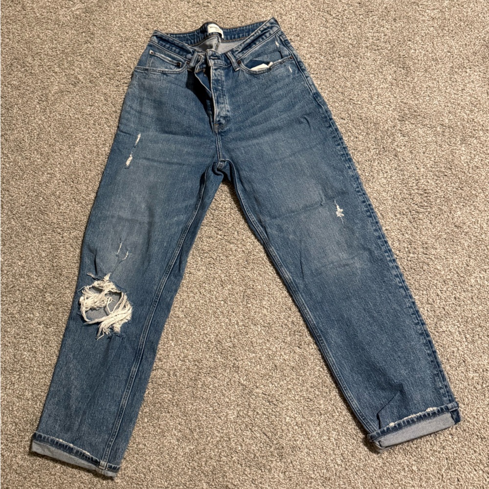 Abercrombie & Fitch women’s Relaxed Fit Curve Love Jeans